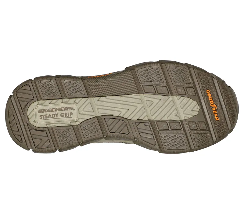 'Skechers' Men's Slip-ins RF: Respected-Holmgrem - Taupe (Extra Wide)