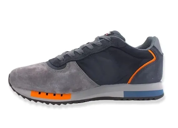 SNEAKERS BLAUER UOMO F2QUEENS01/WAX QUEENS01 NVG NAVY/GREY