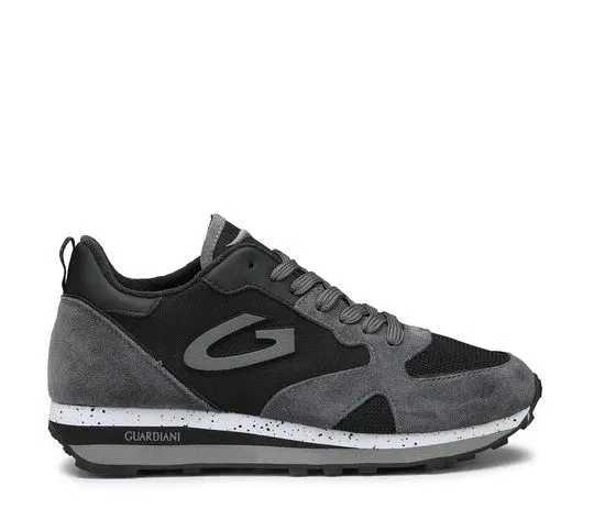 SNEAKERS GUARDIANI UOMO NERO/GRIGIO WEN AGM040007