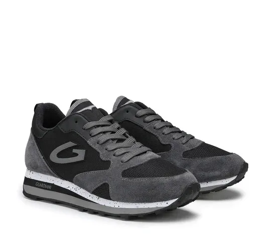 SNEAKERS GUARDIANI UOMO NERO/GRIGIO WEN AGM040007