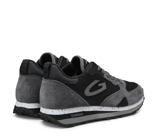 SNEAKERS GUARDIANI UOMO NERO/GRIGIO WEN AGM040007