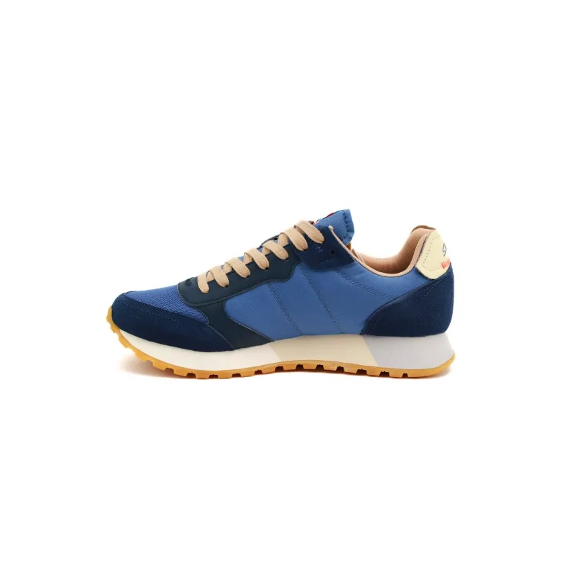 SNEAKERS UOMO IN PELLE E TESSUTO, AVIO