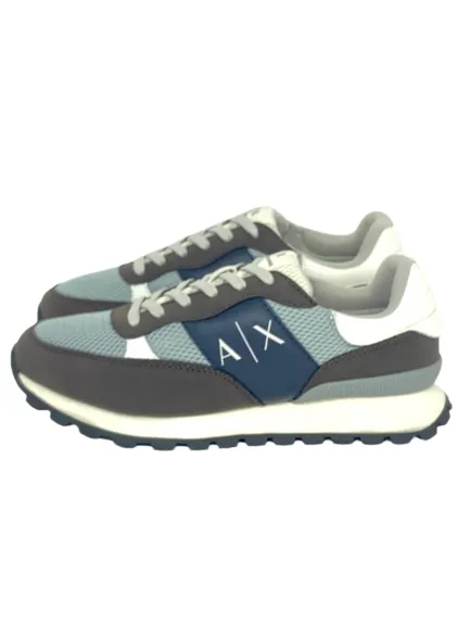 SNEAKERS UOMO MARRONI/BLU XUX181 XV767