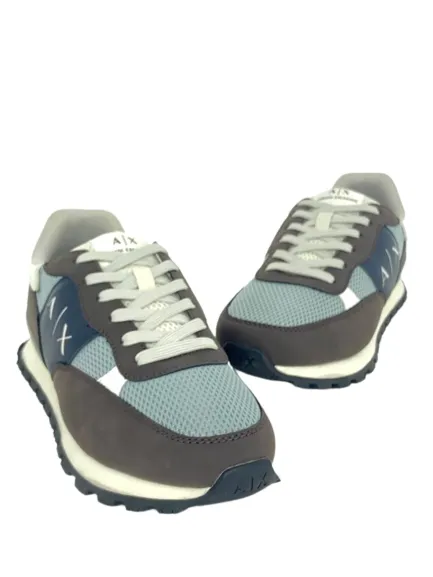 SNEAKERS UOMO MARRONI/BLU XUX181 XV767