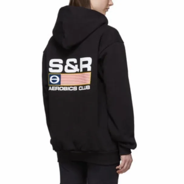 Sporty & Rich  |Unisex Street Style Logo Hoodies & Sweatshirts