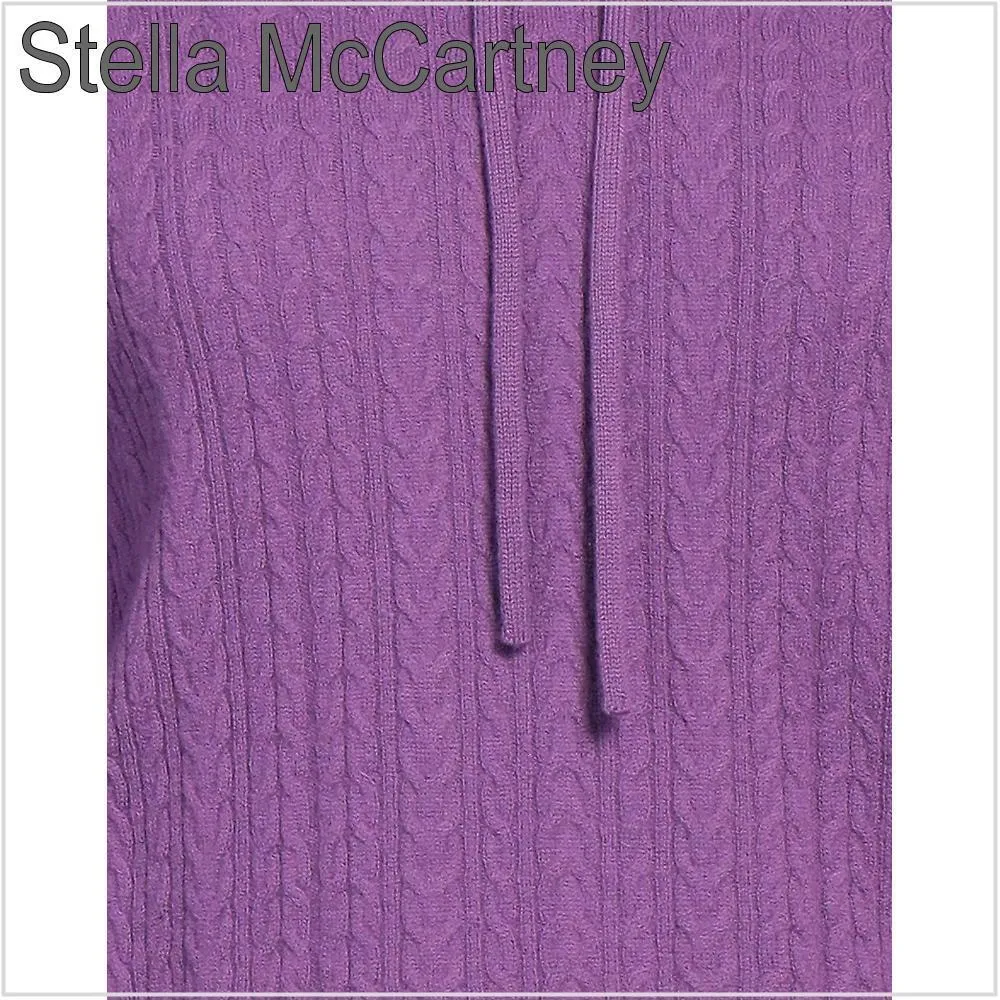 Stella McCartney  |Long Sleeves Plain Hoodies & Sweatshirts