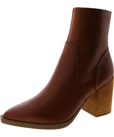 Steve Madden Calabria Womens Leather Comfort Insole Ankle Boots