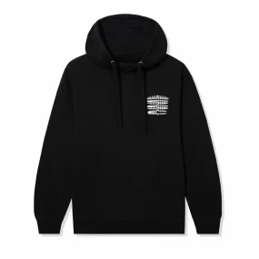 String Me Along Hoodie - Black