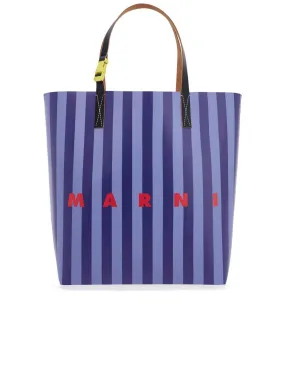 Striped Tribeca Tote Bag