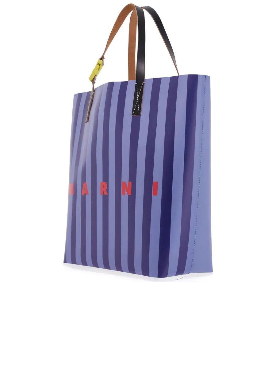 Striped Tribeca Tote Bag