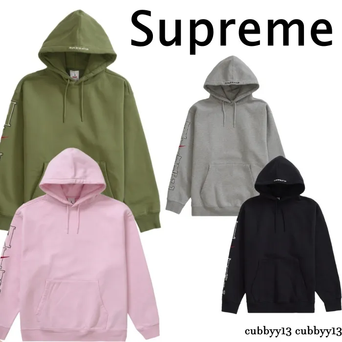 Supreme  |Street Style Hoodies