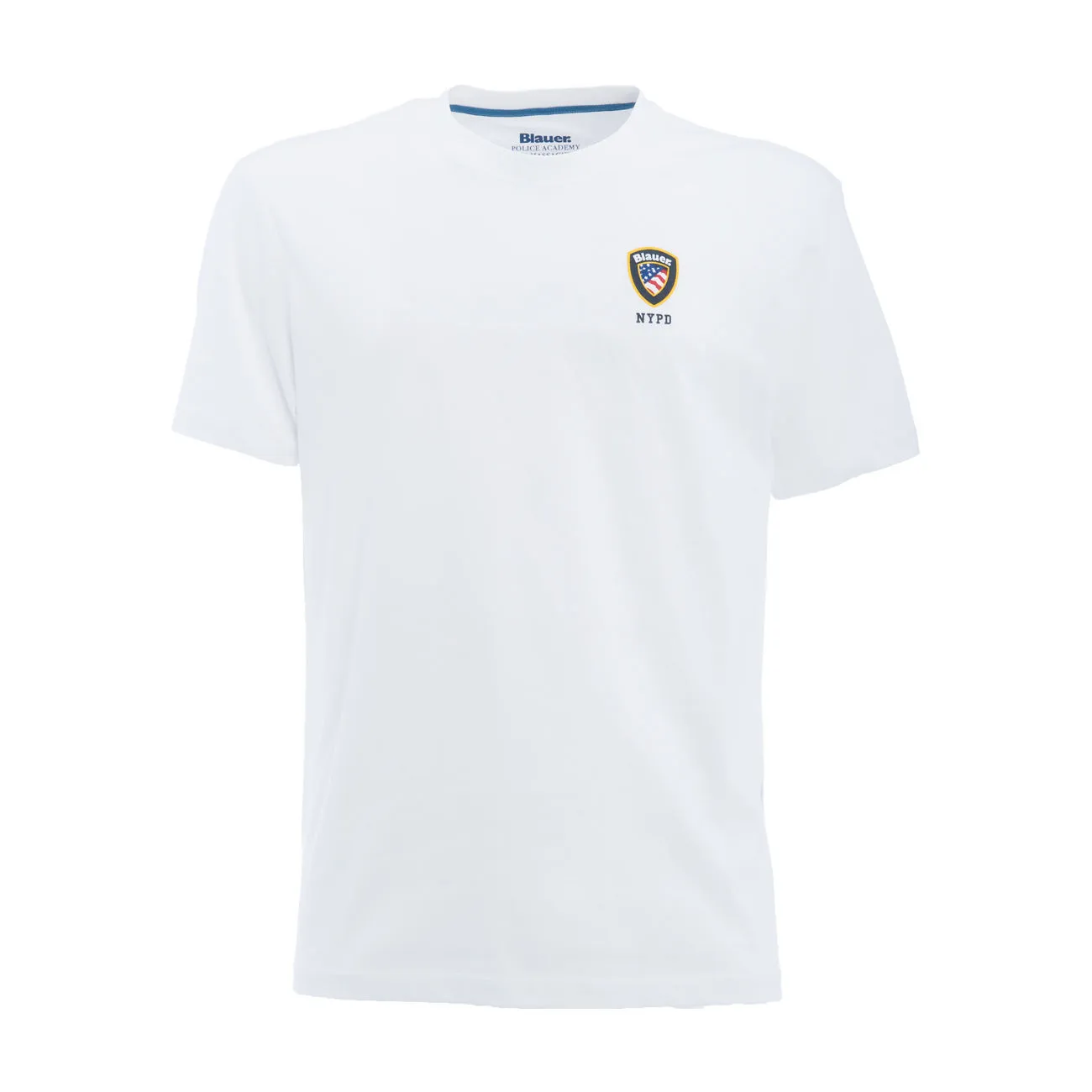 T-SHIRT GIROCOLLO CON STAMPA LOGO PICCOLO Uomo Bianco Ottico