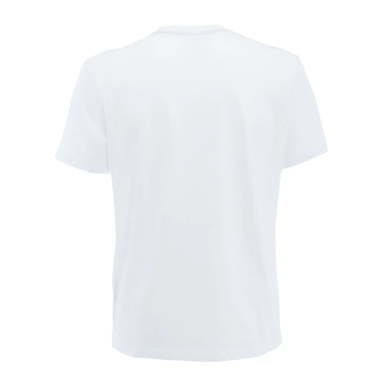 T-SHIRT GIROCOLLO CON STAMPA LOGO PICCOLO Uomo Bianco Ottico