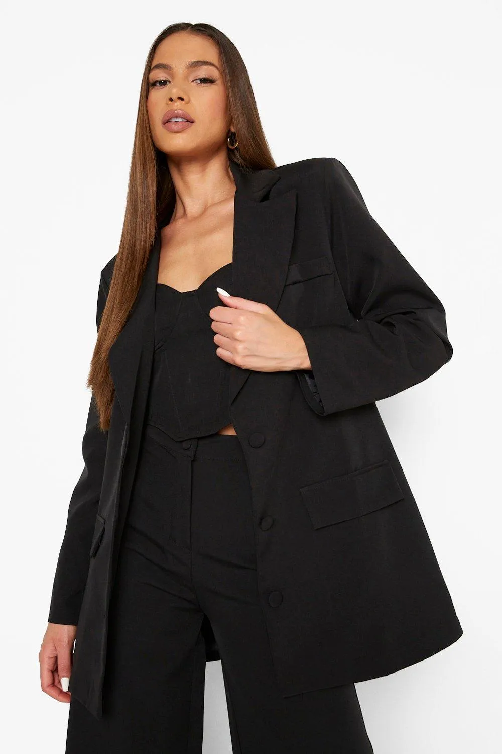 Tailored Relaxed Fit Blazer