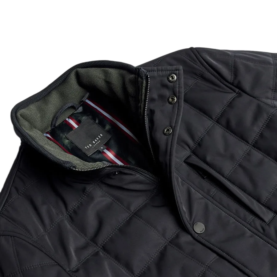 Ted Baker - TRENT Quilted Jacket in Navy