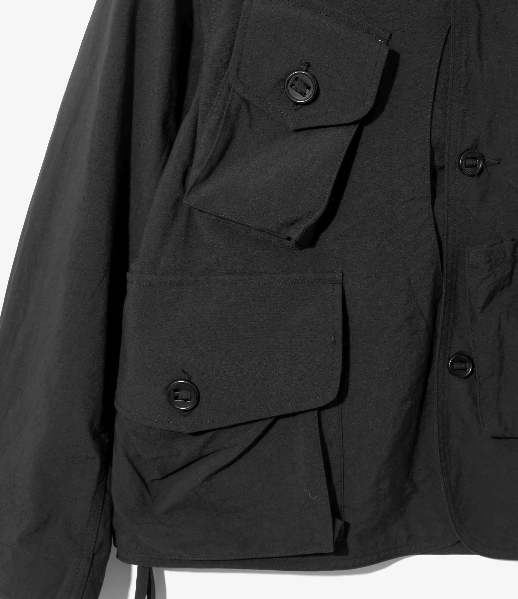 Tenkara Jacket - Nylon Oxford - Black