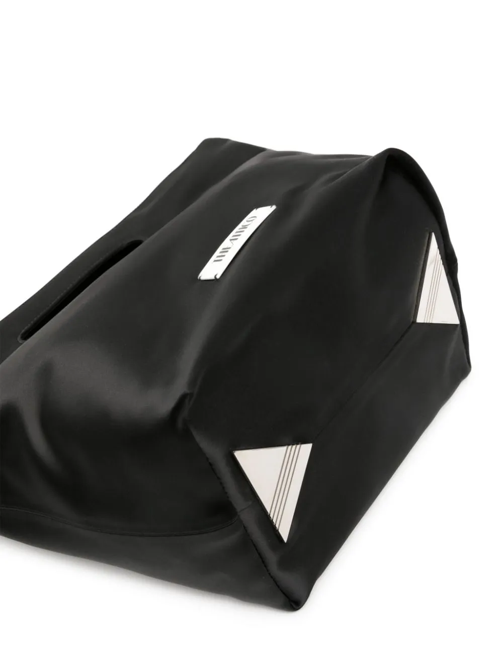 The Attico    The Attico Via Dei Giardini 30 Lux Satin Tote Bag