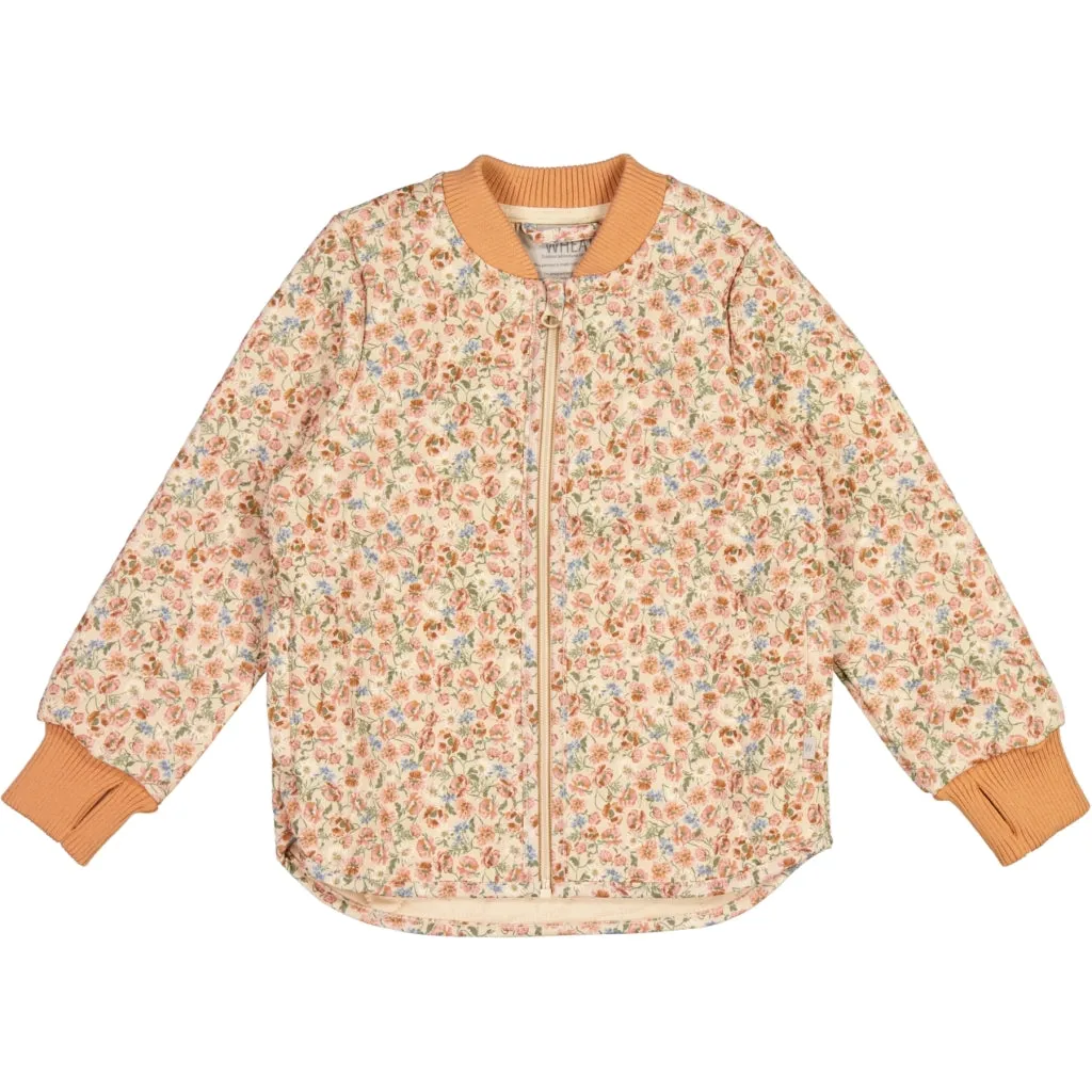 Thermo Jacket Loui - alabaster flowers