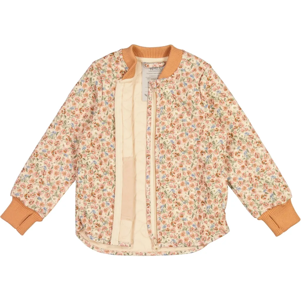 Thermo Jacket Loui - alabaster flowers