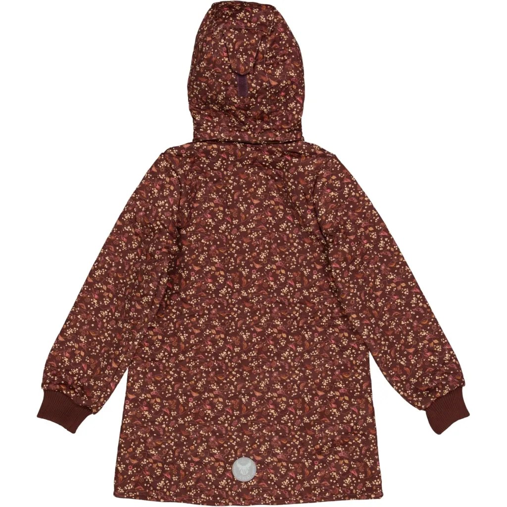 Thermo Jacket Lulu - maroon birds