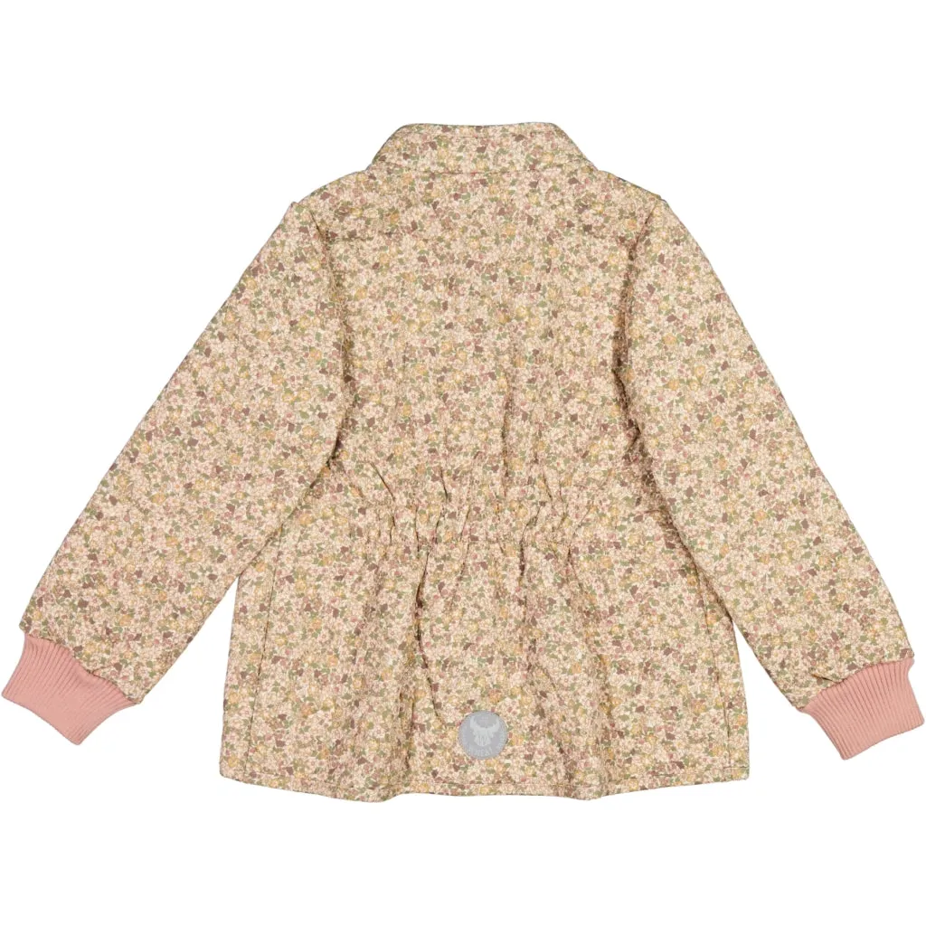 Thermo Jacket Thilde - eggshell flowers