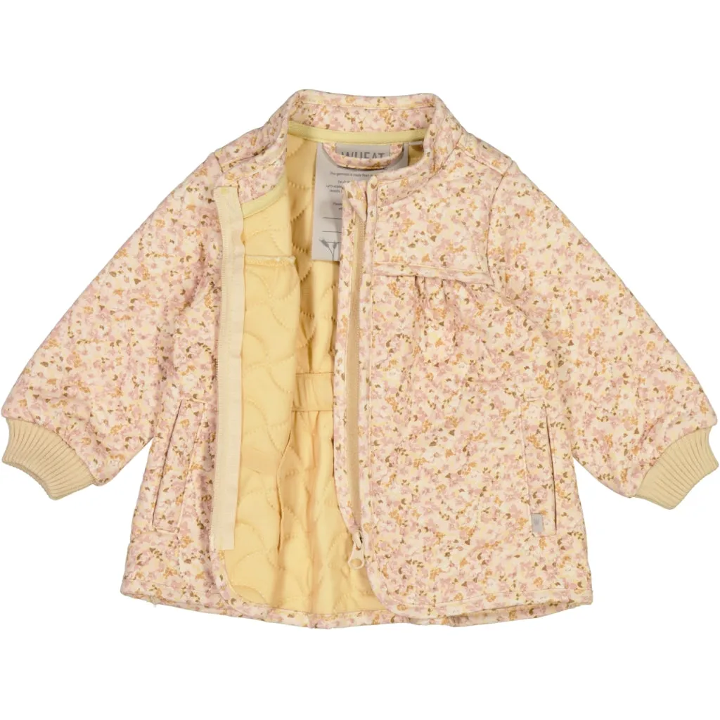 Thermo Jacket Thilde LTD - soft beige flowers