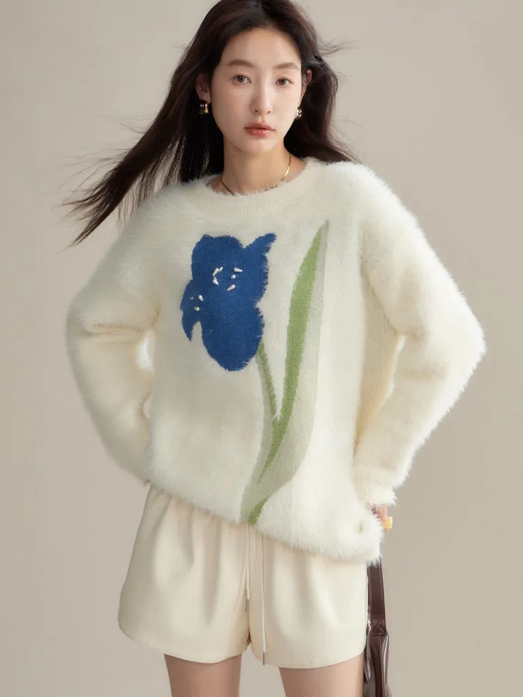 Tulip's Pearl Tears Loose Pullover Sweater