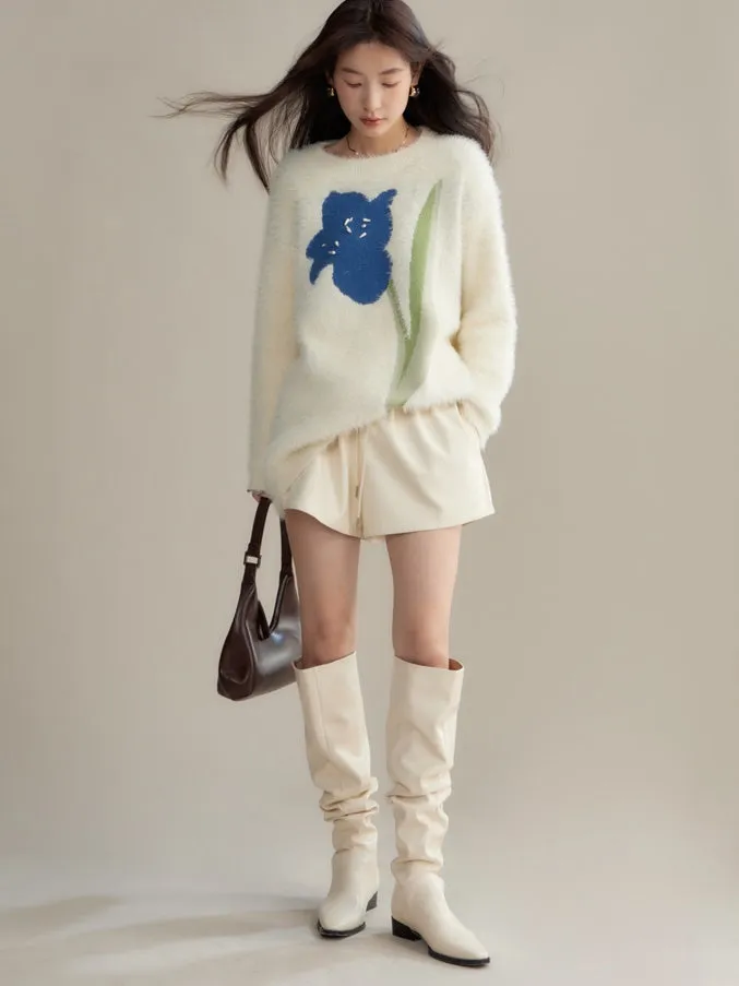 Tulip's Pearl Tears Loose Pullover Sweater