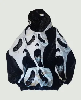 VA-AW21-158 SCREAM FULL TAPESTRY HOODIE