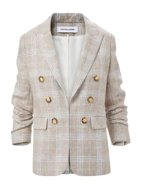 Veronica Beard Beacon Dickey Jacket in Khaki