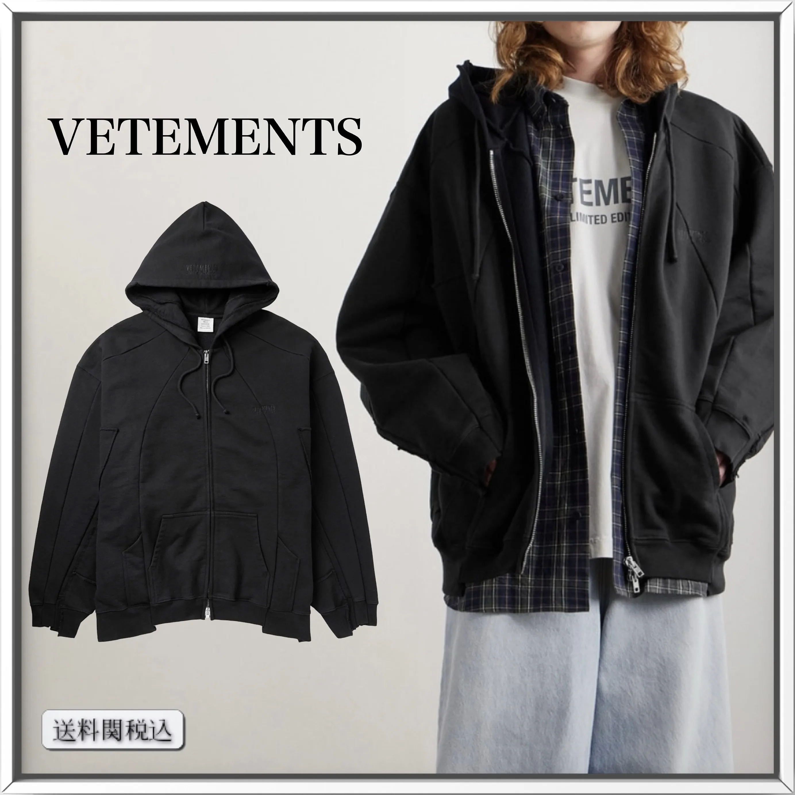 VETEMENTS  |Street Style Logo Hoodies