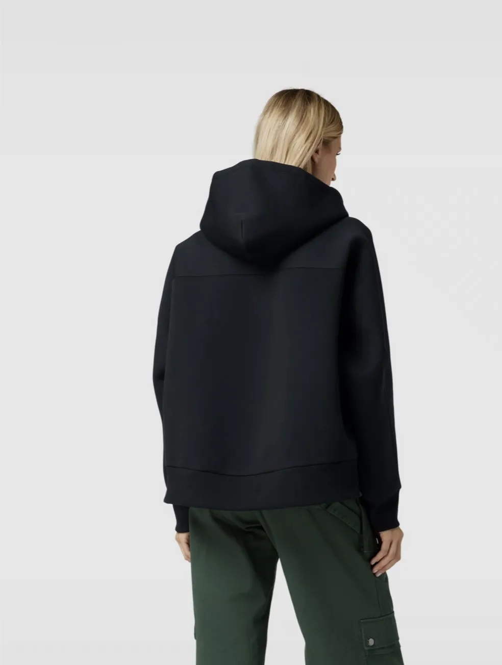 Victoria Beckham  |Long Sleeves Plain Cotton Hoodies & Sweatshirts