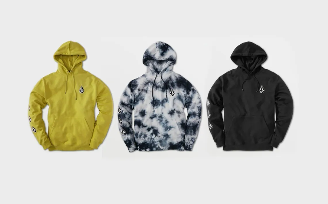 Volcom  |Unisex Street Style Logo Hoodies