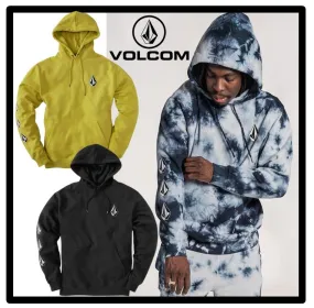 Volcom  |Unisex Street Style Logo Hoodies