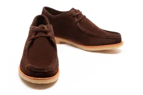 Wallabee Angeleno 1410 Dark Brown Suede