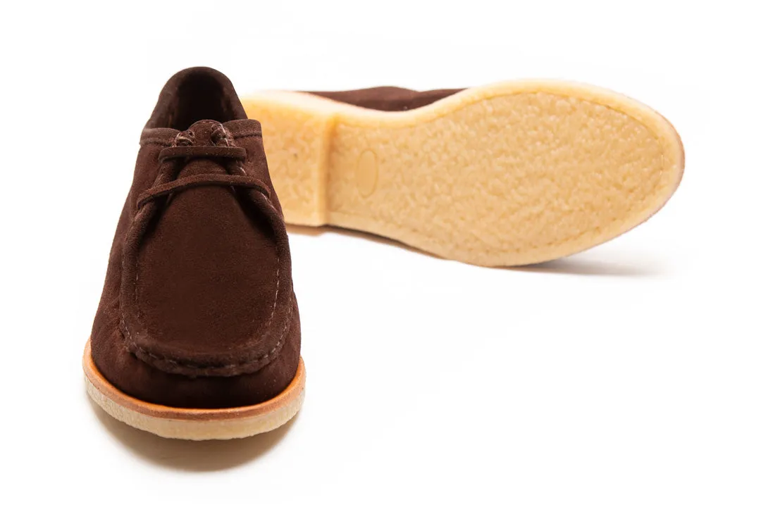 Wallabee Angeleno 1410 Dark Brown Suede