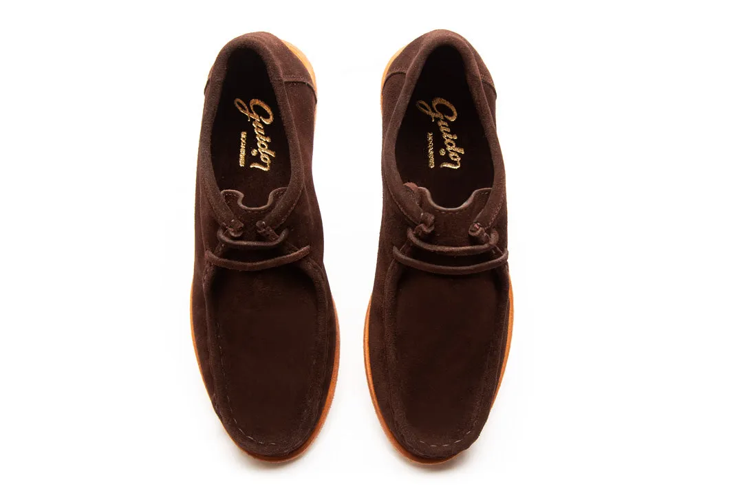 Wallabee Angeleno 1410 Dark Brown Suede