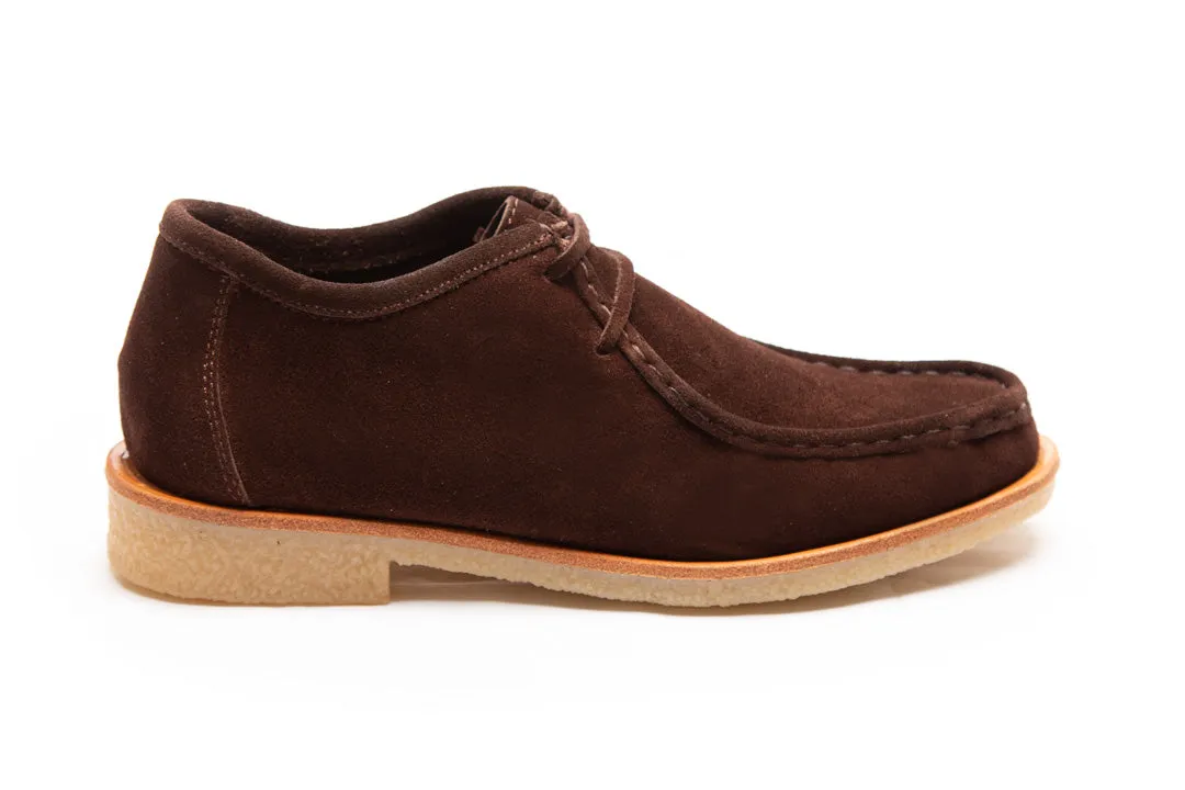 Wallabee Angeleno 1410 Dark Brown Suede