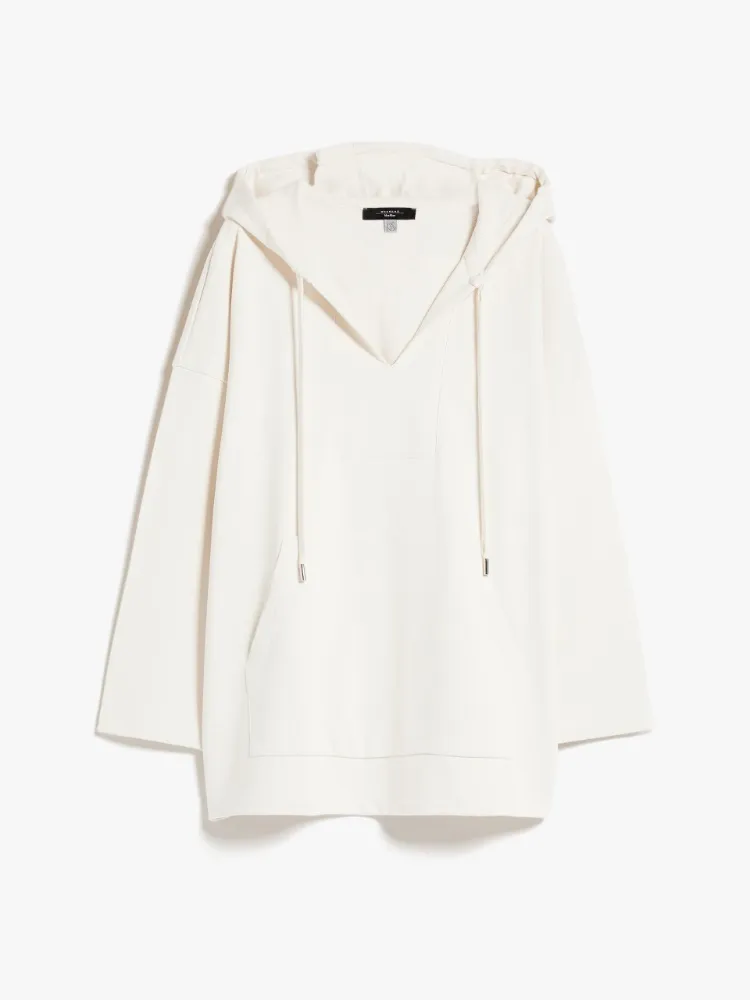 Weekend Max Mara  |Long Sleeves Plain Cotton Hoodies & Sweatshirts