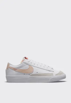 Womens Blazer Low '77 - white/rattan pale coral/black