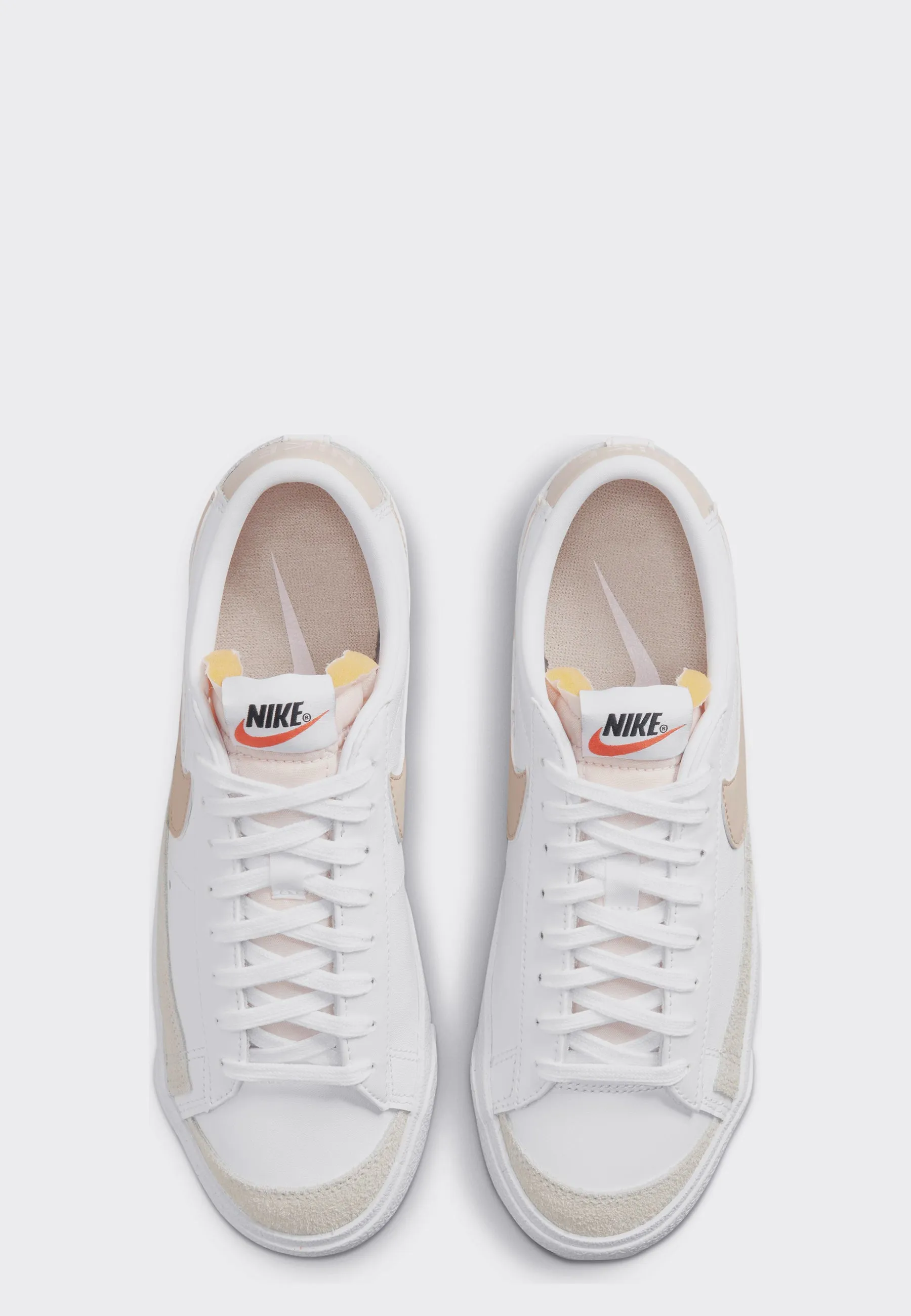 Womens Blazer Low '77 - white/rattan pale coral/black