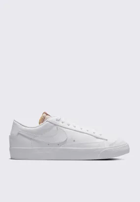 Womens Blazer Low '77 -  white/white/white