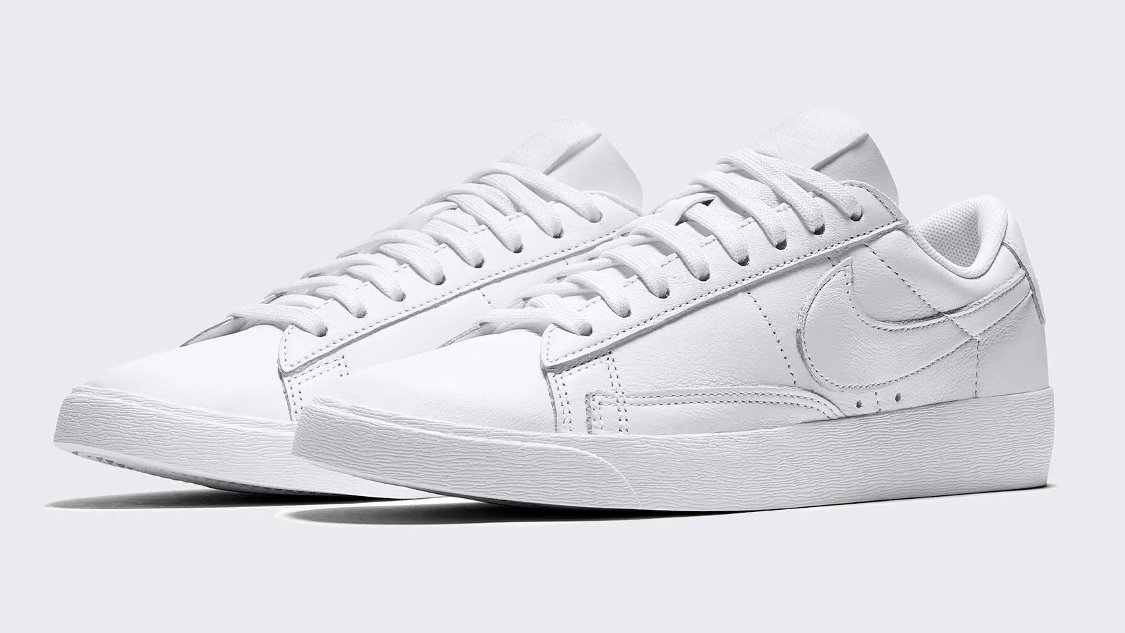 Womens Blazer Low LE - white/white