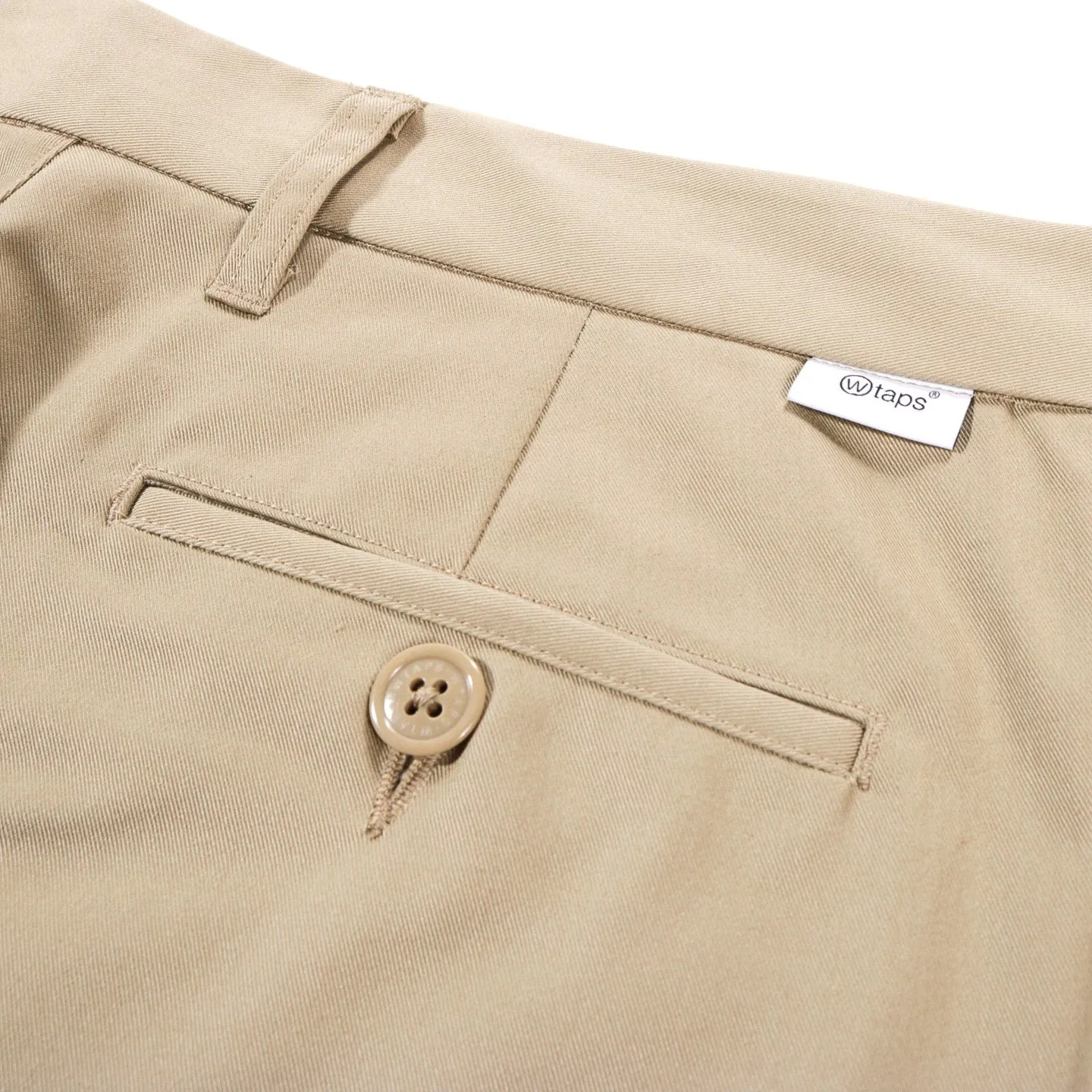 WTAPS WORK TROUSERS BEIGE